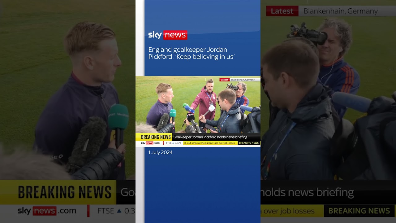 England’s Pickford: Keep believing in us