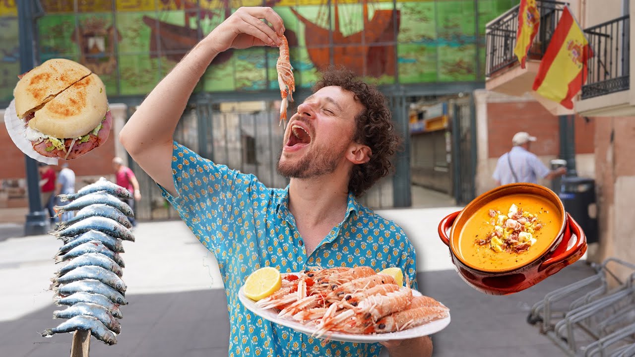 Esta ciudad tiene la mejor comida callejera de España | MÁLAGA 🇪🇸