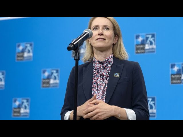 Estonia’s Prime Minister Kaja Kallas steps down to become EU’s foreign policy chief