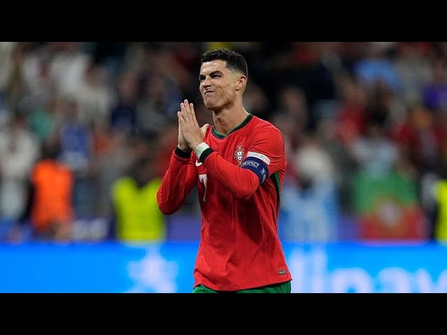 Euro 2024: Epic penalty drama for Ronaldo ends with Portugal beating Slovenia in knockout shootout