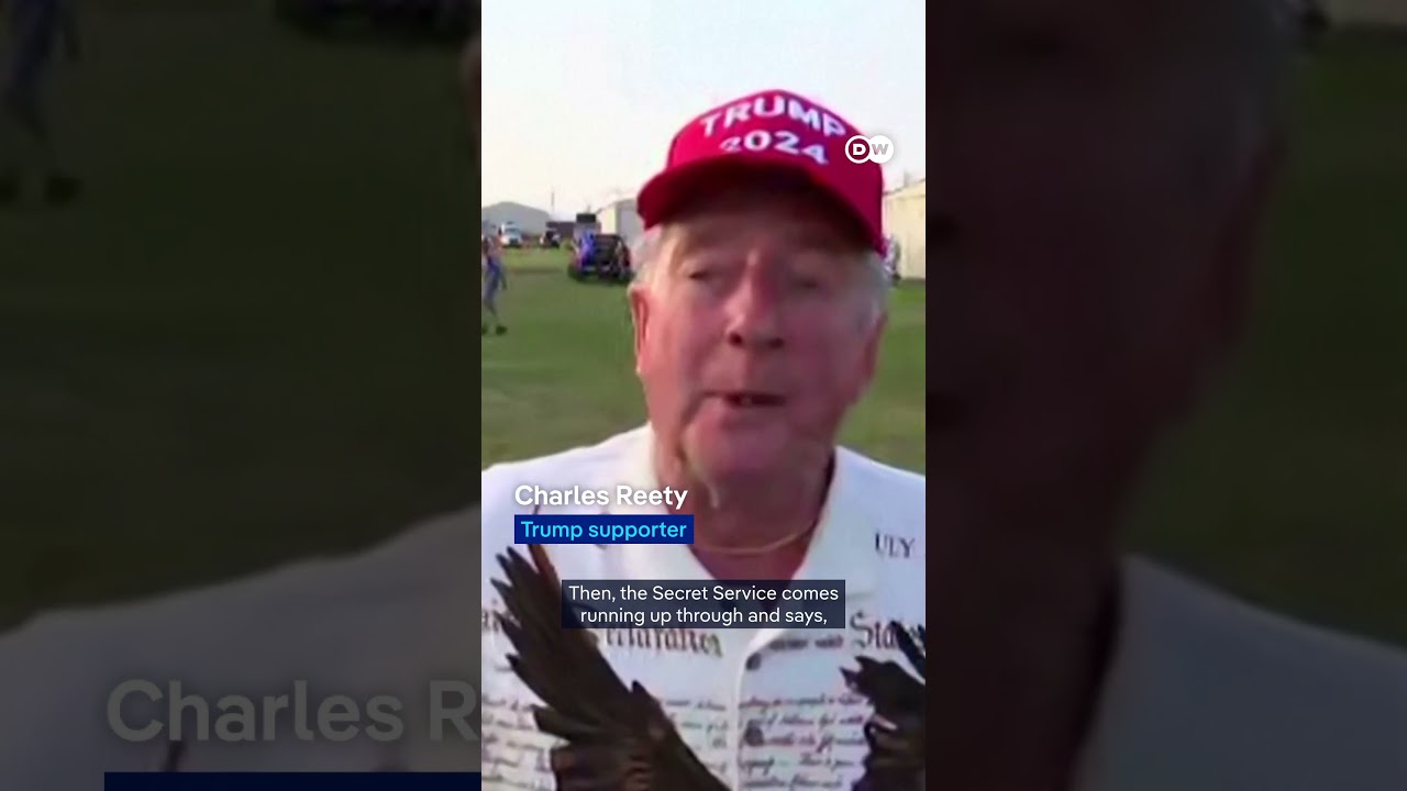 Eyewitnesses share details of moment shooter opened fire at Trump | DW News