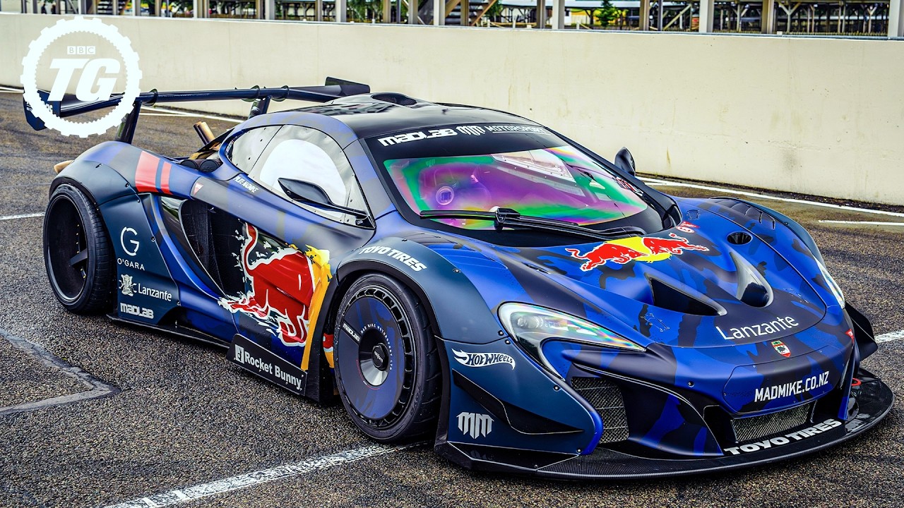 FIRST LOOK McLaren P1 Drift Car Mad Mike’s RotarySwapped ‘MadMac