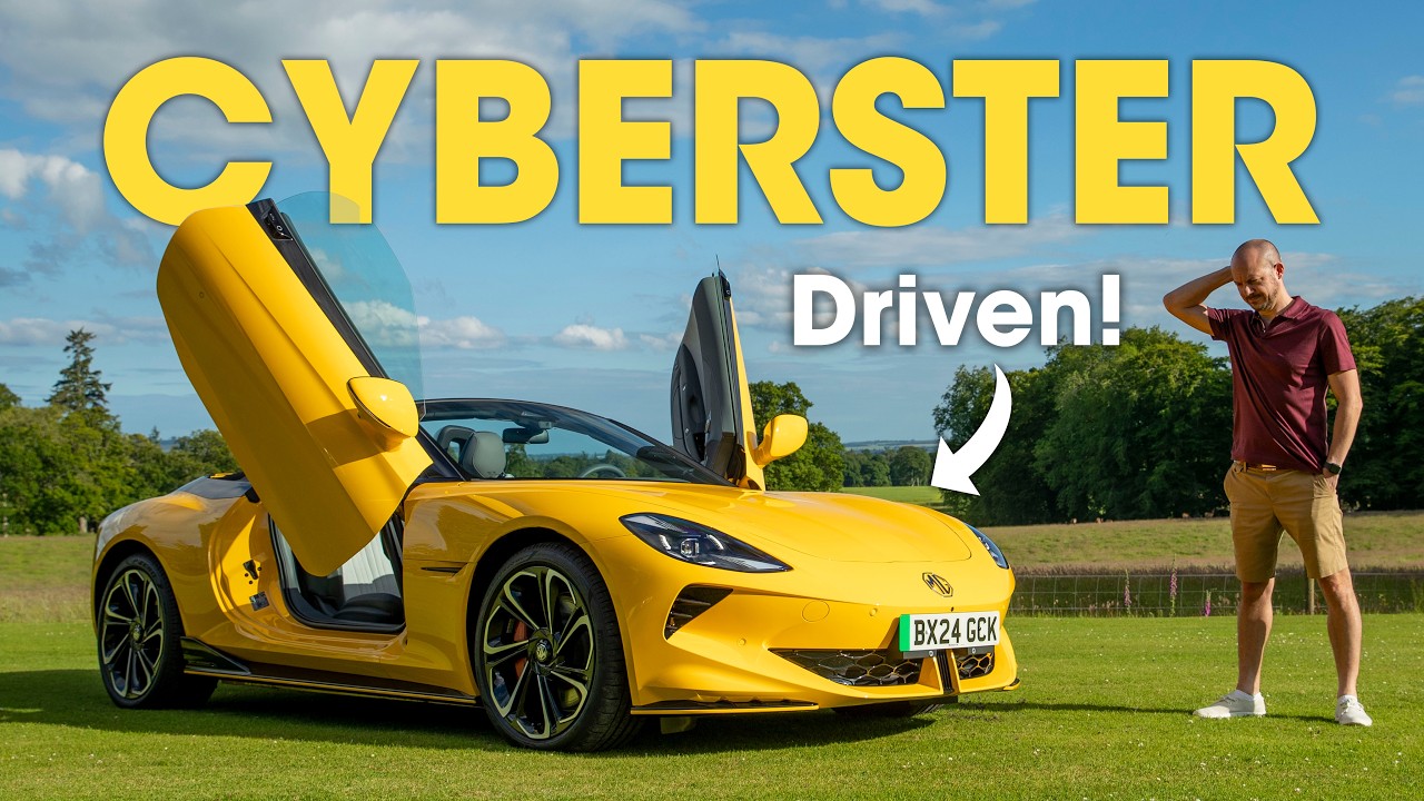 First MG Cyberster UK review! 503bhp GT driven & 0-60 tested
