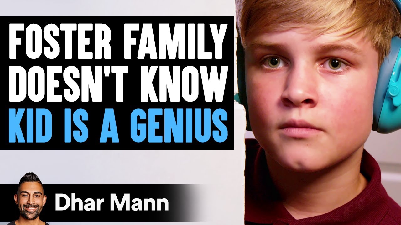 FOSTER FAMILY Doesn’t Know KID IS A GENIUS | Dhar Mann Studios