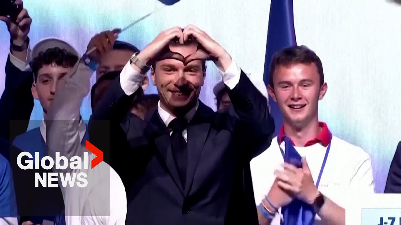 France election: Far-right national rally party leads in 1st round of parliamentary election