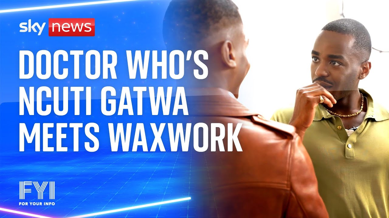 FYI: Doctor Who actor meets waxwork