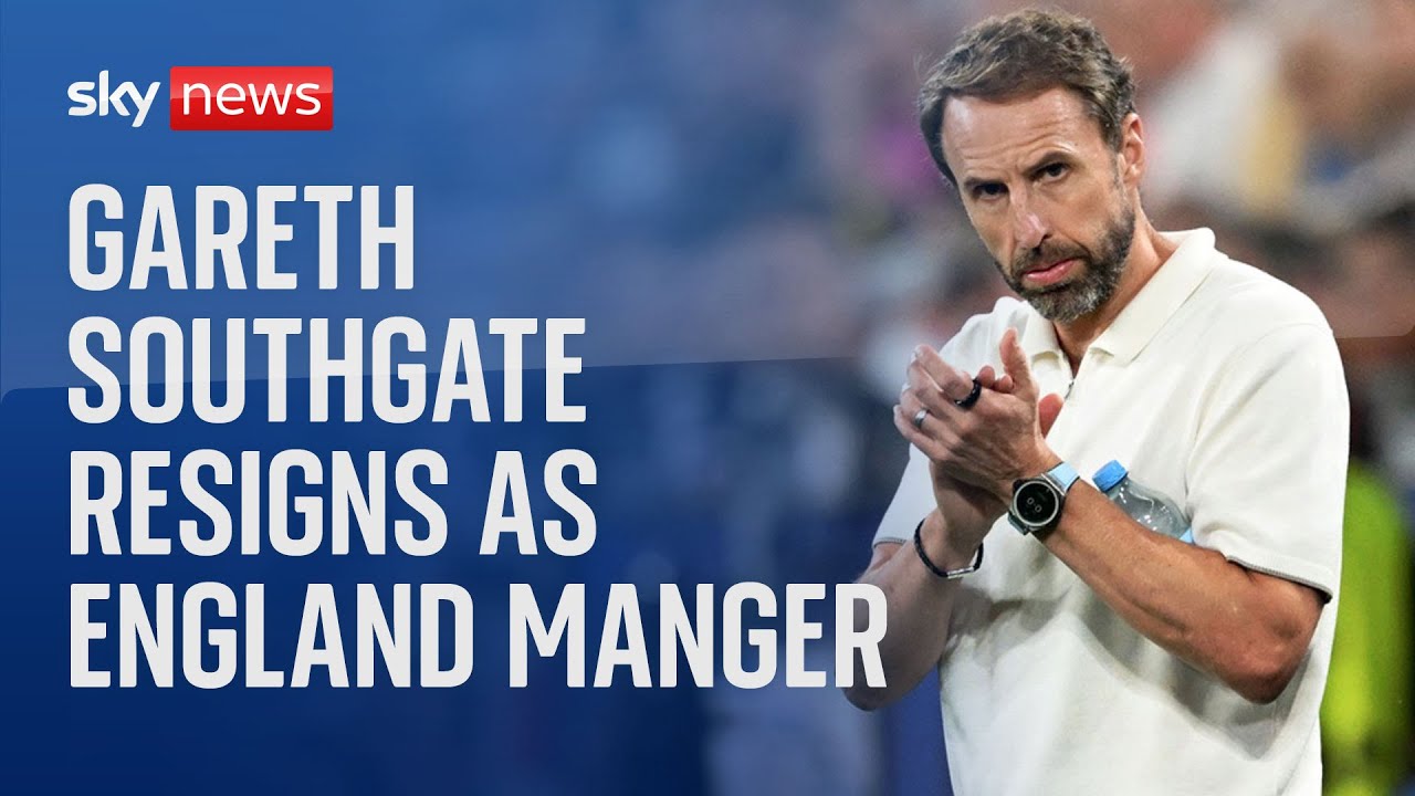 Gareth Southgate resigns as England manager