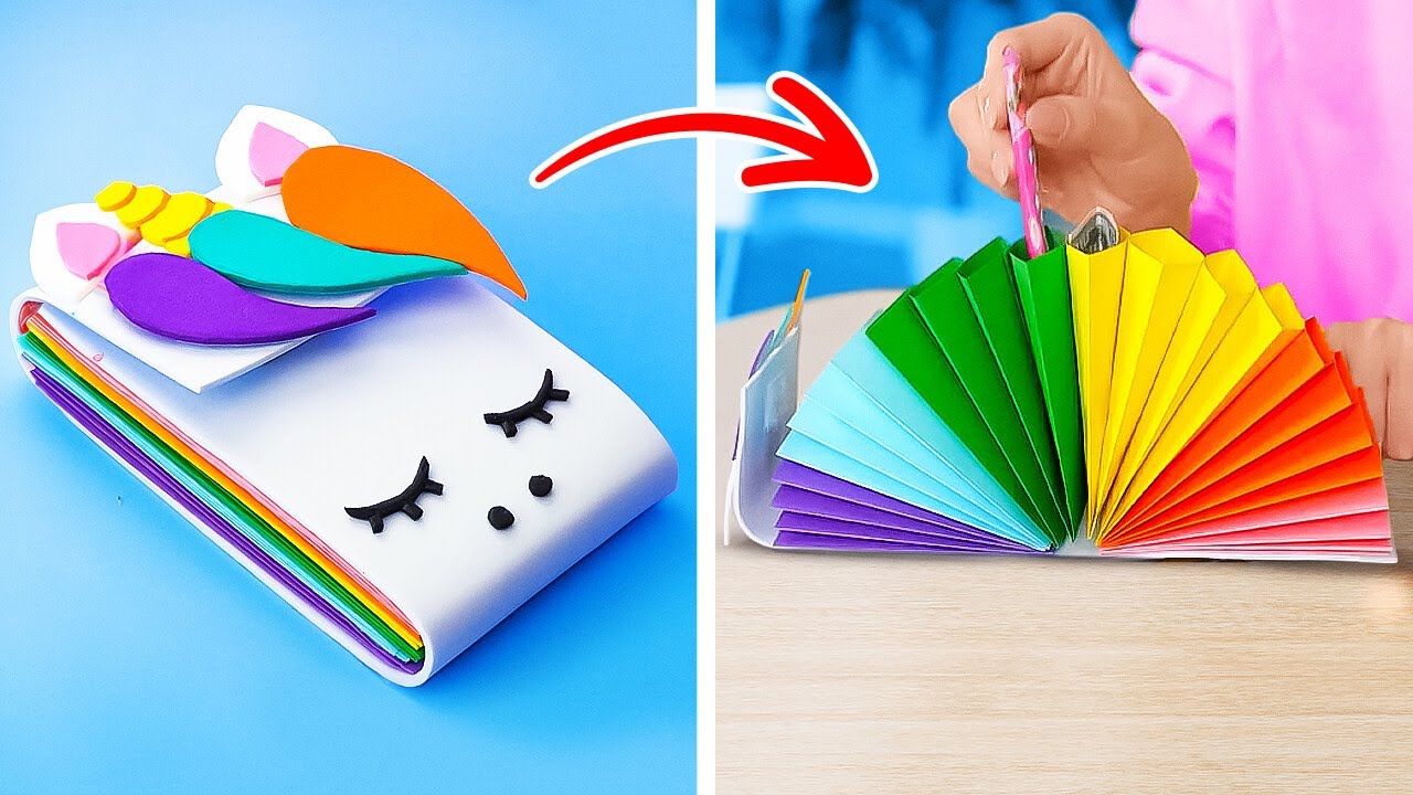 Genius School Hacks and DIY Stationery Projects You Won’t Believe! 📝✨