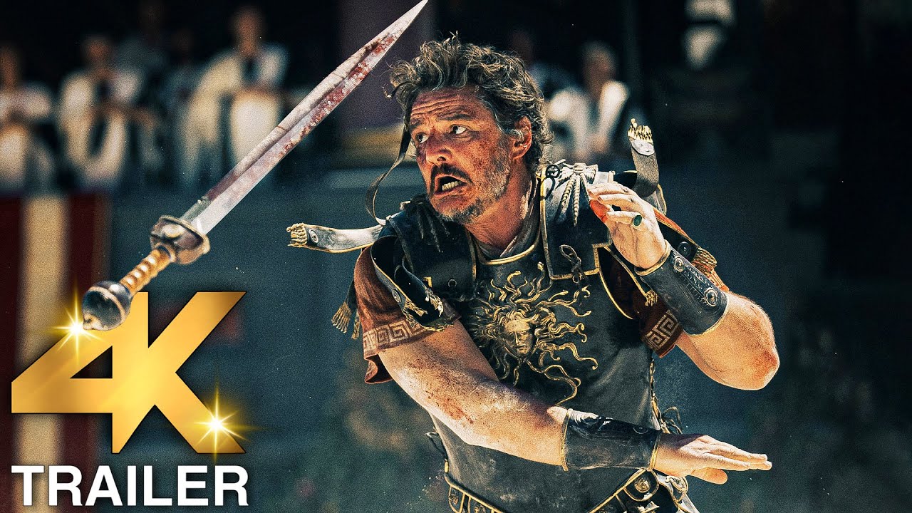 GLADIATOR 2 Trailer (4K ULTRA HD) 2024