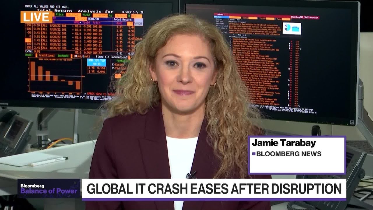 Global IT Crash Eases After Disruption