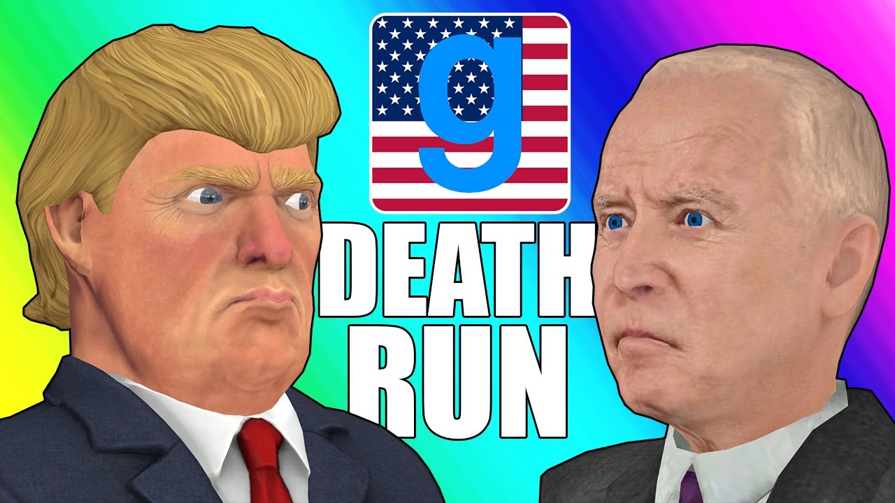 Gmod Death Run – Trump VS Biden With… Marge Simpson? (Garry’s Mod Funny Moments)