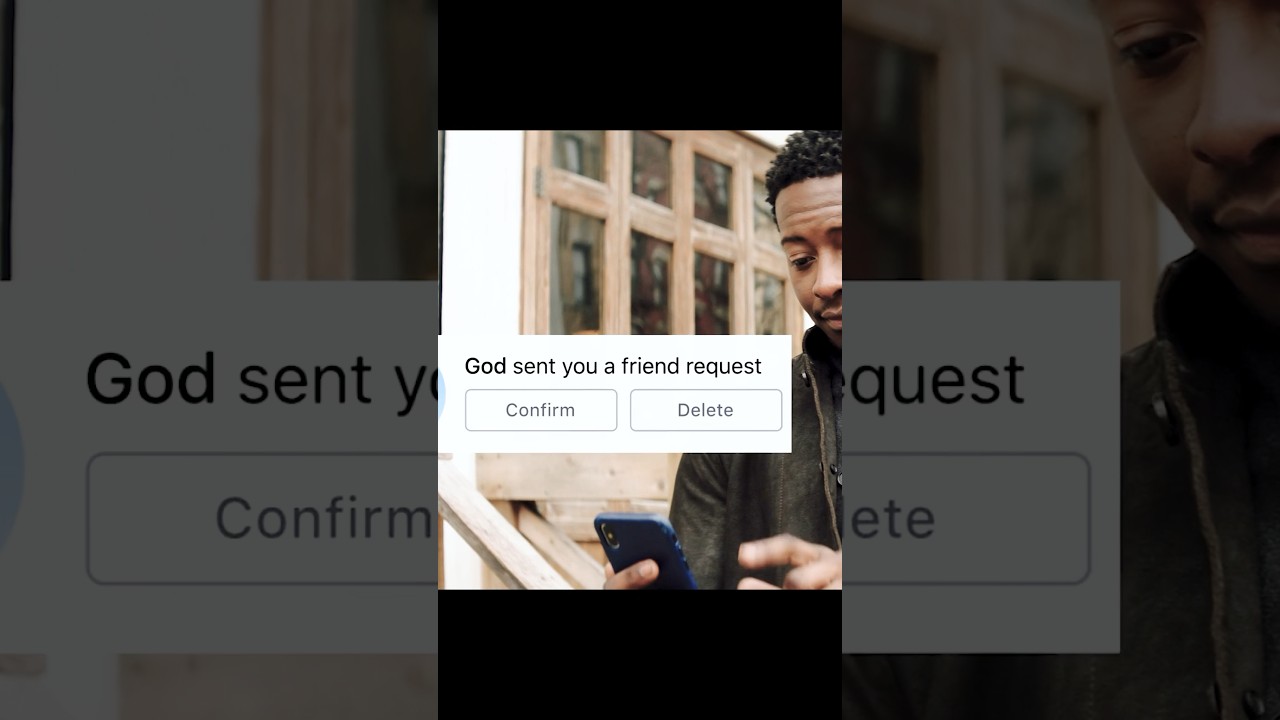 God friended him on Facebook😨 #movie #series