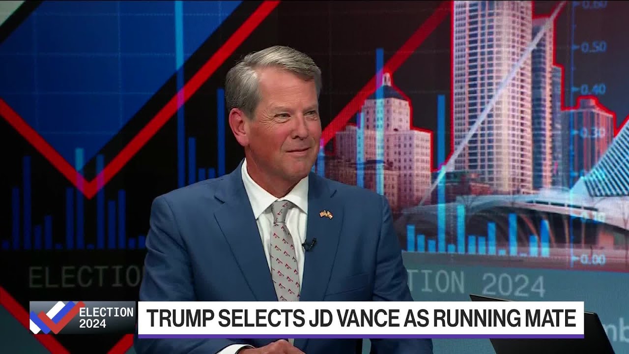 Gov. Brian Kemp on JD Vance, Political Violence, Tariffs