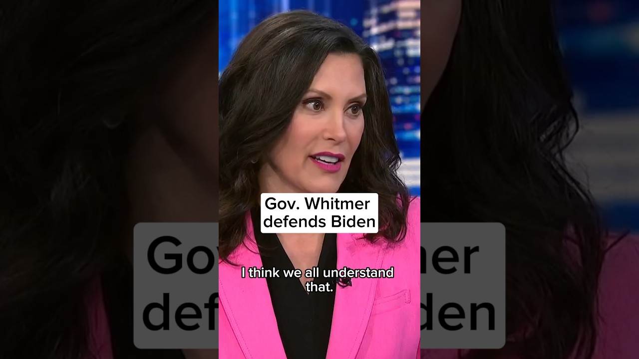 Gov. Whitmer defends Biden