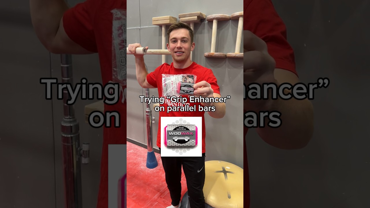 Gymnasts trying “Grip enhancer” instead of honey 😂 #gymnastics #gymnast #olympic #olympics #honey