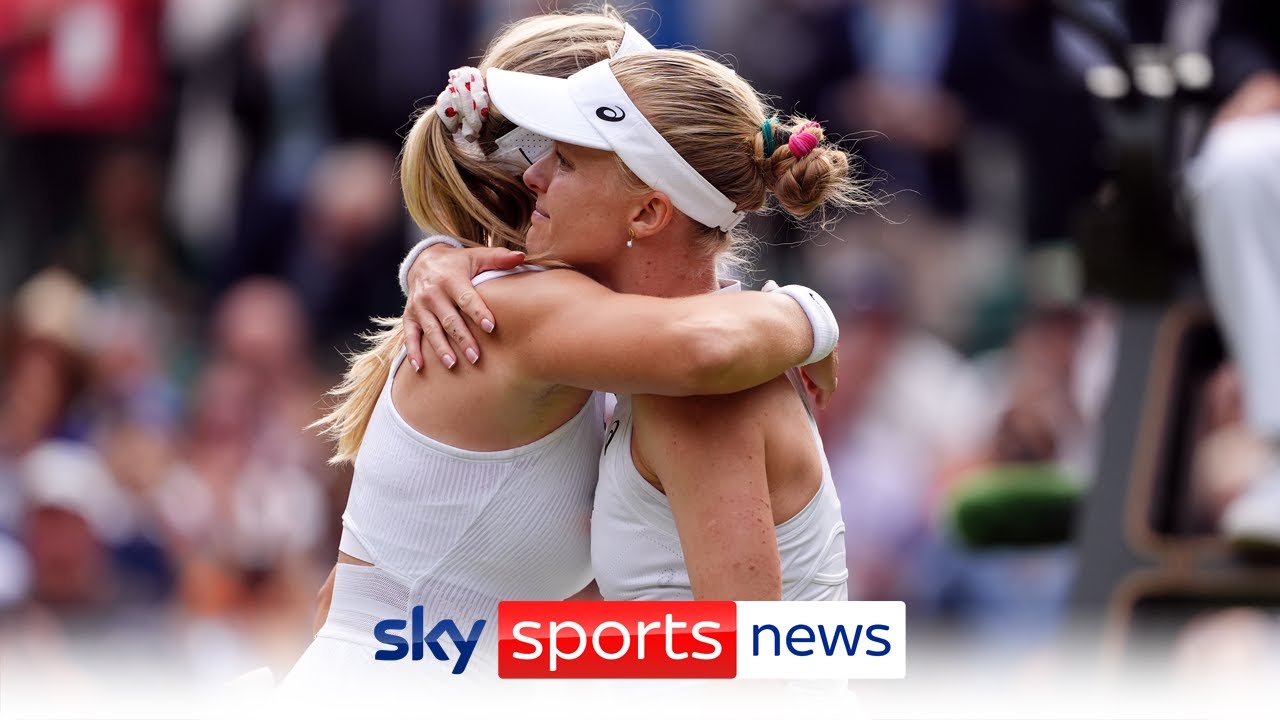 Harriet Dart beats Katie Boulter at Wimbledon