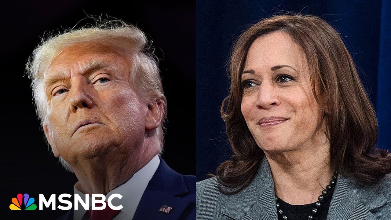 Harris says she will ‘proudly’ put her record up against Donald Trump