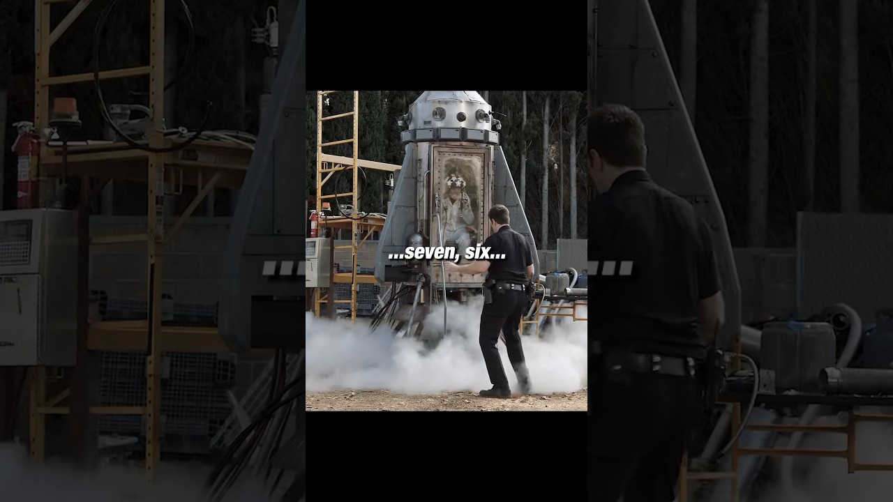 He built a rocket to launch into space😅 #movie #series