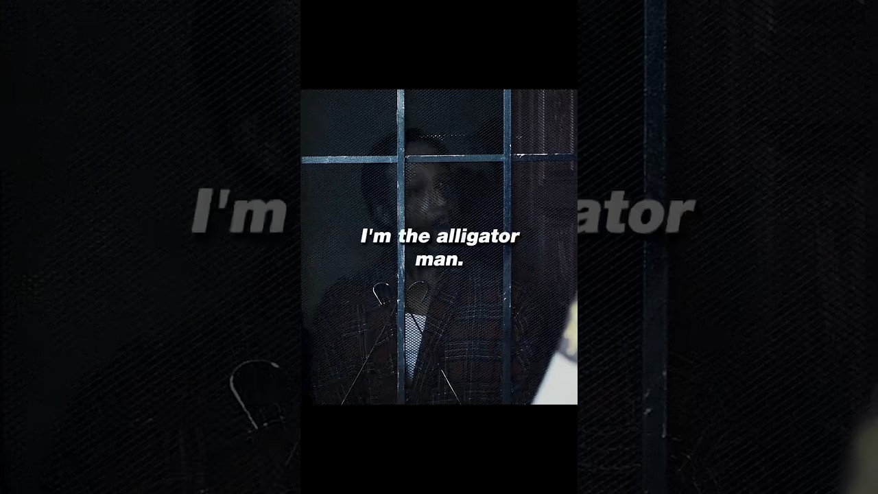 He keeps an aligator in his house🐊😱 #movie #series