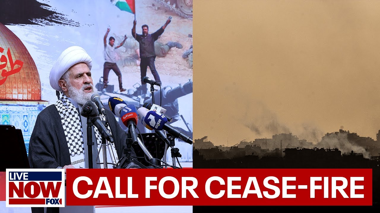 Hezbollah’s leader says group would stop fighting with Israel after Gaza cease-fire | LiveNOW from F