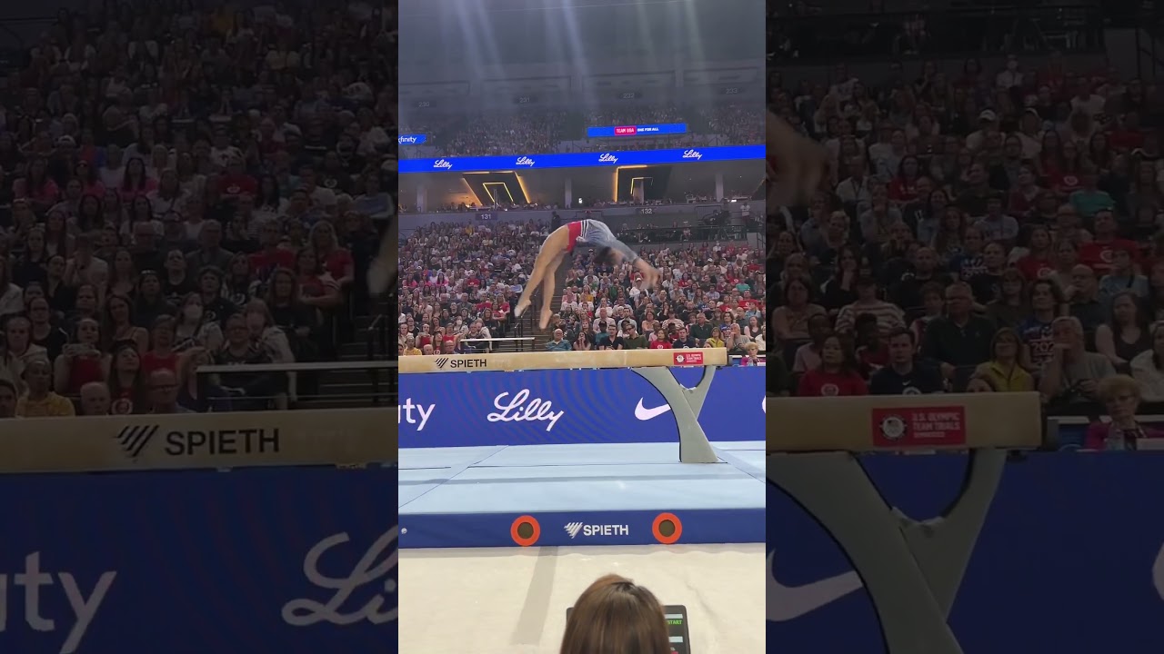 Hezly Rivera’s beam is phenomenal!! 🤯 #olympics #gymnastics #paris2024 #gymnast #sports #sport #gym