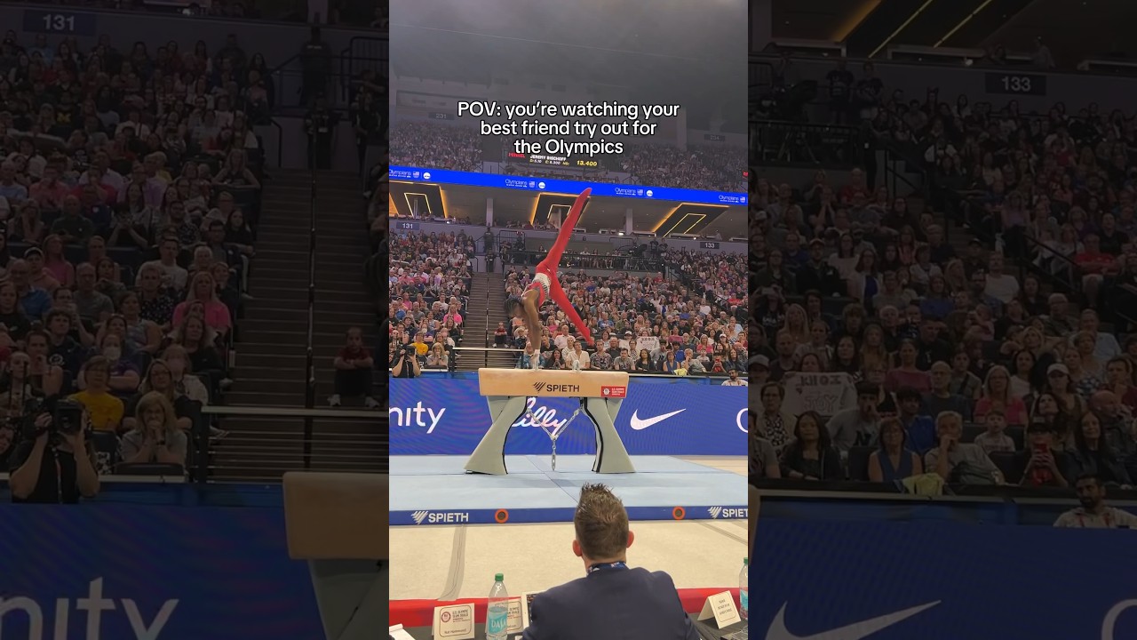 His celebration is everything 🥹❤️ @Khoi_Young #gymnastics #gymnast #sports #olympics #paris2024