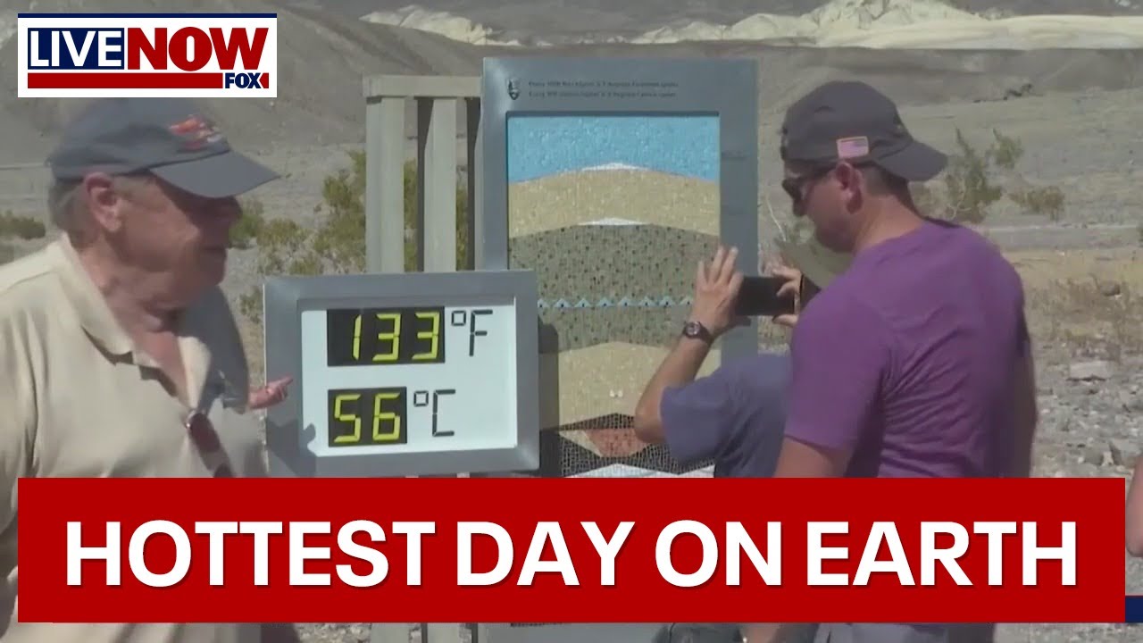 Hottest day on earth: Record broken twice this week | LiveNOW from FOX