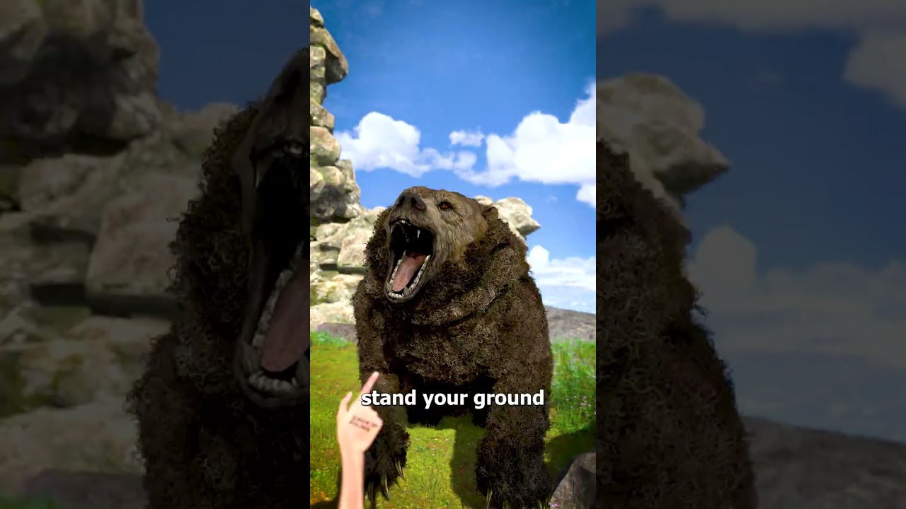 How To Escape A Grizzly Bear Attack 😨