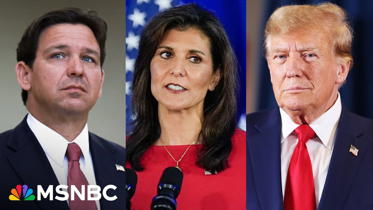 ‘Humiliation parade’: DeSantis, Haley speak at RNC after Trump’s relentless attacks