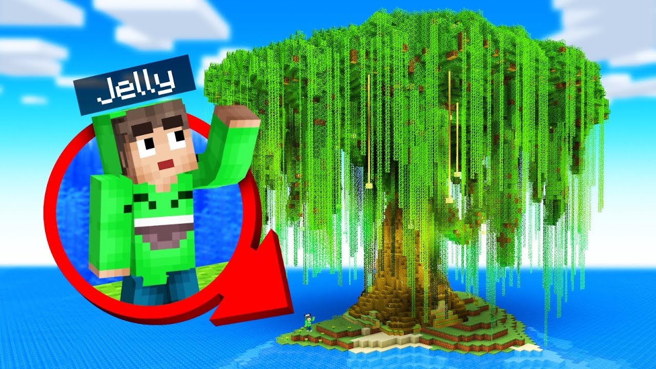 I Built a GIANT TREE On Squid Island!