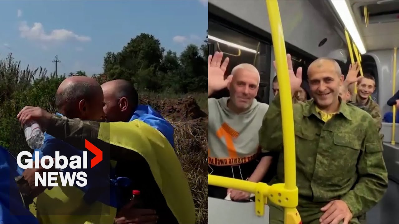 “I love you sweetheart”: Russia, Ukraine exchange 95 POWs each in latest swap