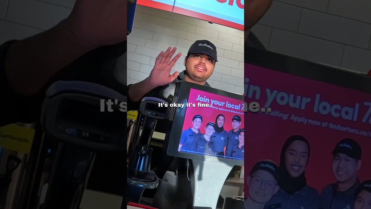 I tried to buy a donut and THIS happened 🥺❤️