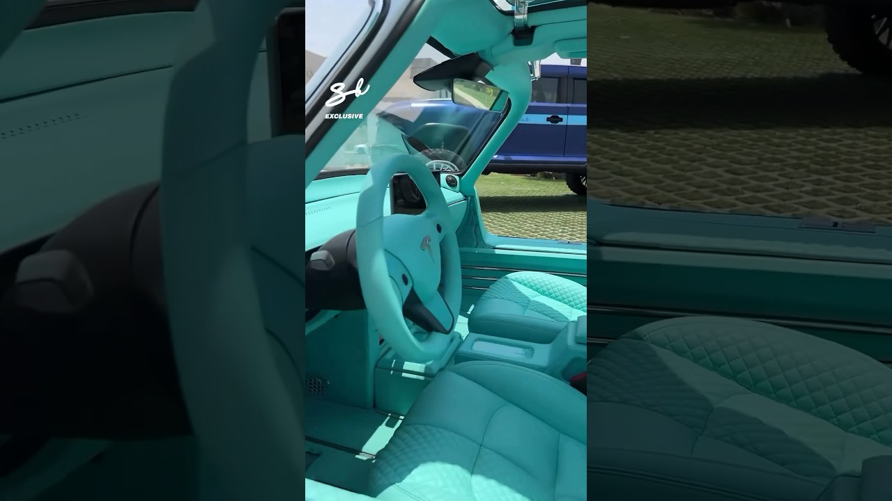 If Tesla & Mercedes teamed up… 😉 #tesla #mercedes #300sl