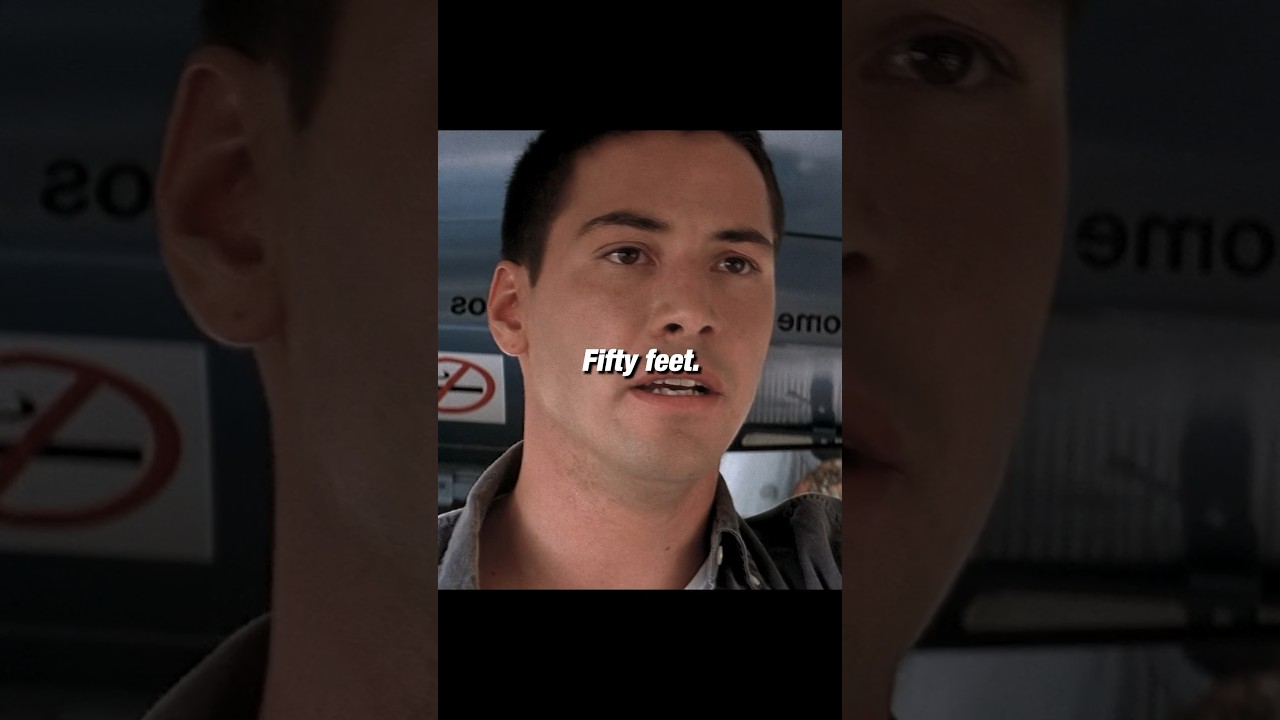 If the bus slows down, it’ll explode😨 #movie #series