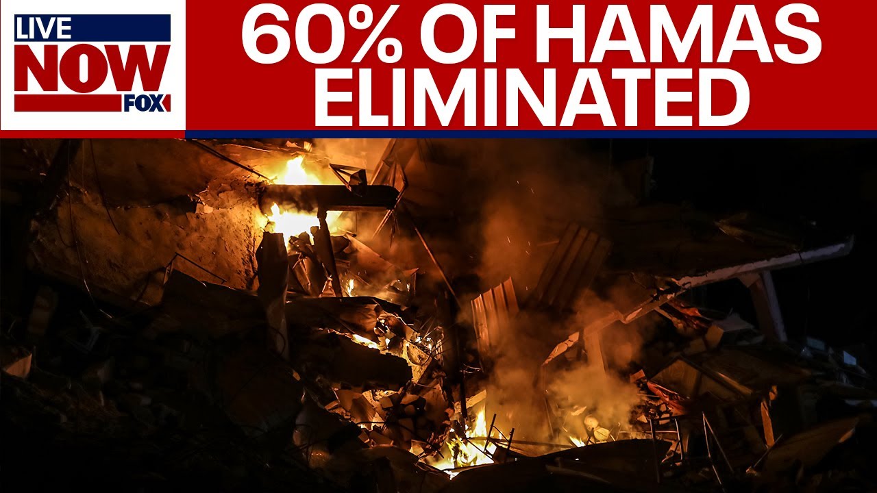 Israel-Hamas war: Rockets fired from Rafah at Israel, 60% of Hamas eliminated | LiveNOW from FOX