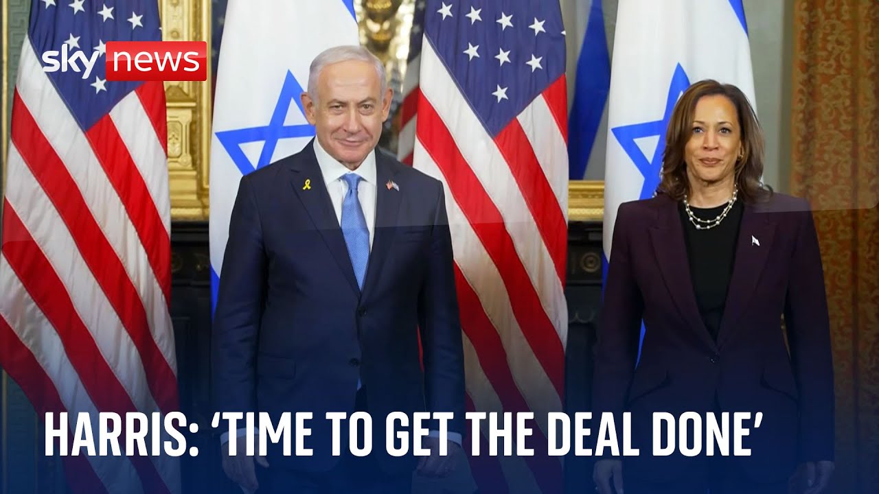 Israel-Hamas War: ‘Time to get ceasefire deal done’, says Kamala Harris