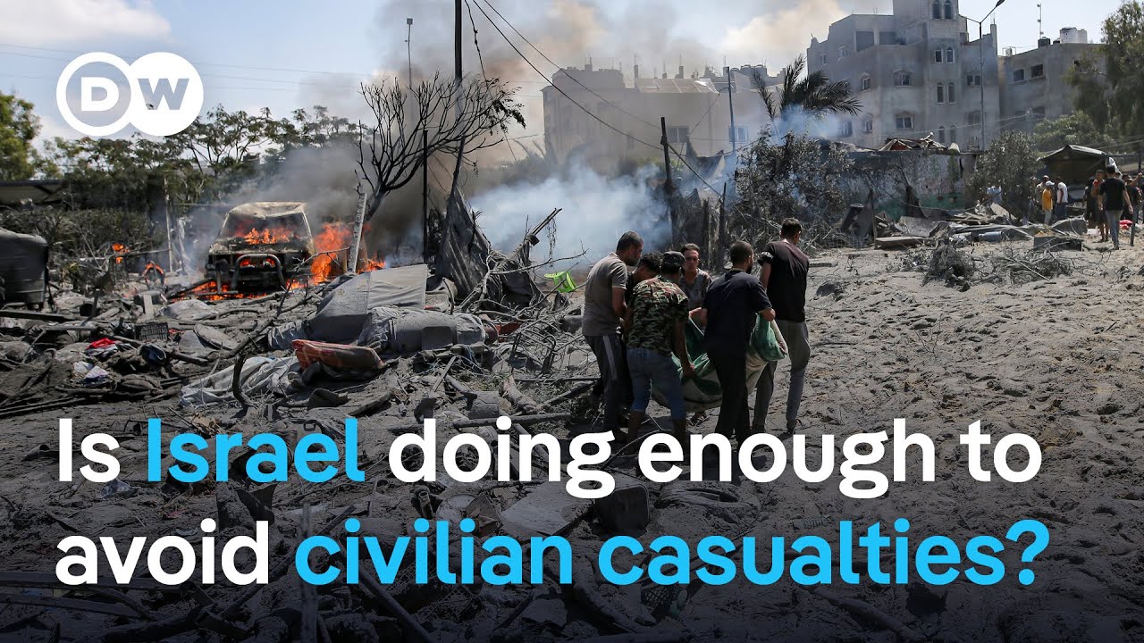 Israel unsure if October 7 mastermind killed after deadly strike on Gaza ‘safe zone’ | DW News