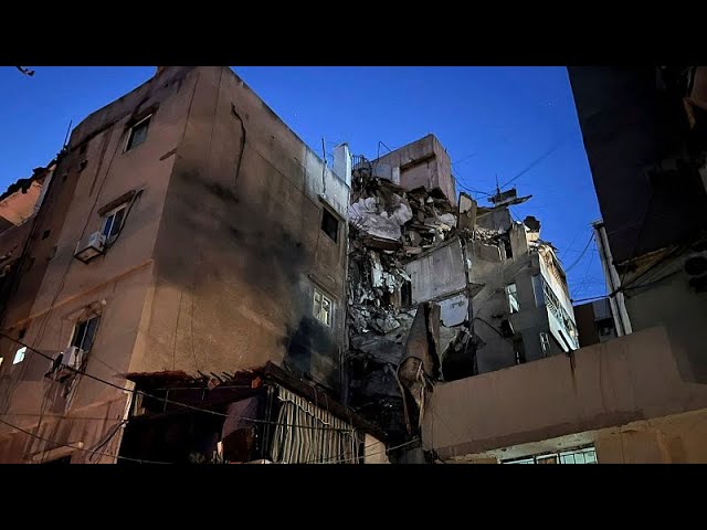 Israeli military says it has carried out attack on southern outskirts of Beirut
