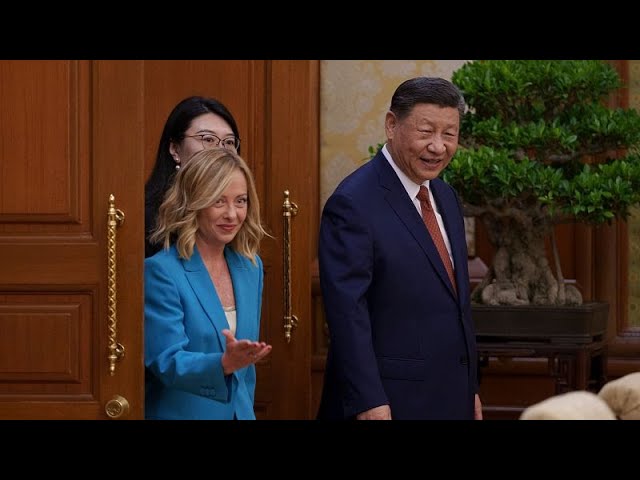Italy PM Giorgia Meloni denounces Chinese economic support for Russia’s war in Ukraine