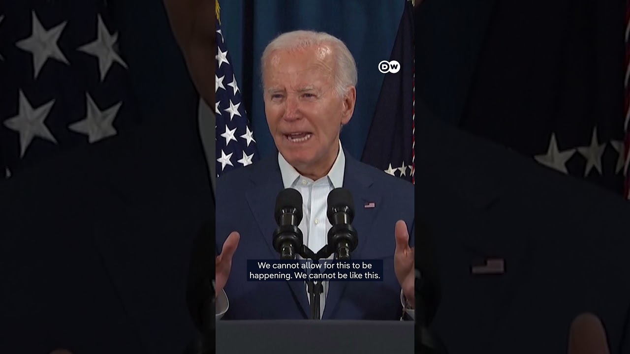 ‘It’s sick, it’s sick’ – Biden condemns Trump assassination attempt | DW News