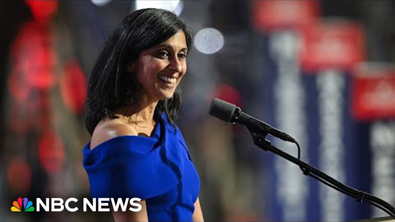 JD Vance’s wife Usha introduces him at the RNC