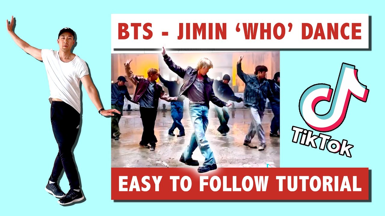 JIMIN ‘WHO’ DANCE TUTORIAL (EASY TO FOLLOW TUTORIAL) | STEP BY STEP WITH EXPLANATIONS