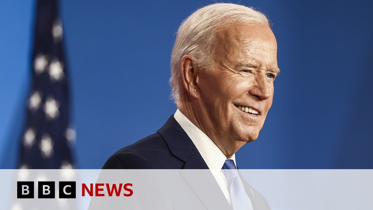 Joe Biden says Kamala Harris ‘qualified’ to take over as president if needed | BBC News