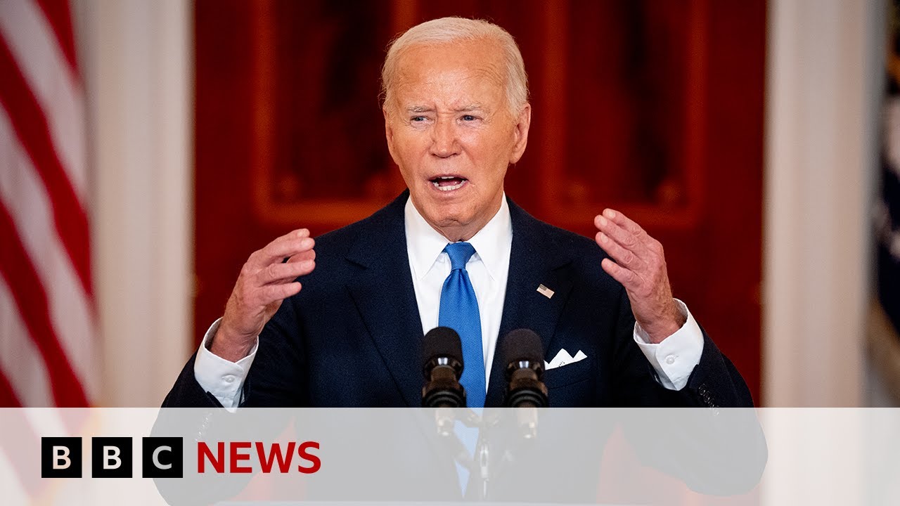 Joe Biden says only the ‘Lord Almighty’ could convince him to quit | BBC News