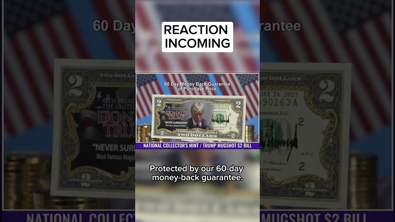 Joy Reid reacts to Trump mugshot $2 bill that costs $19.95