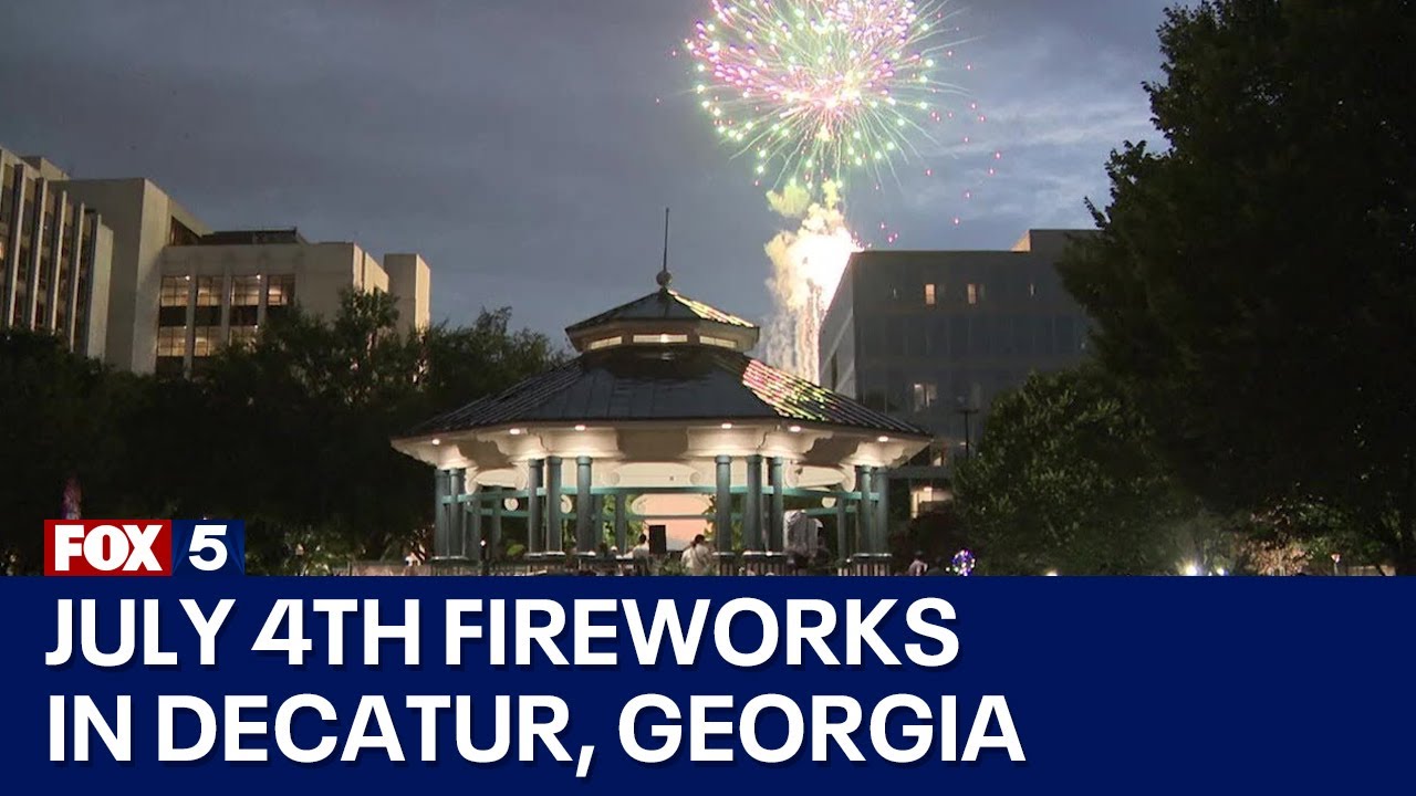 July 4th fireworks show in Decatur, Georgia | FOX 5 News