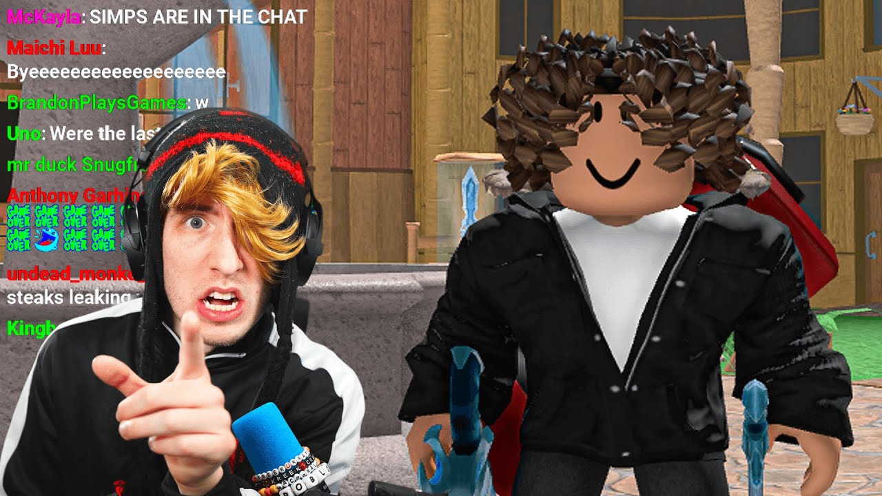 KreekCraft RAGES at Roblox Hacker…