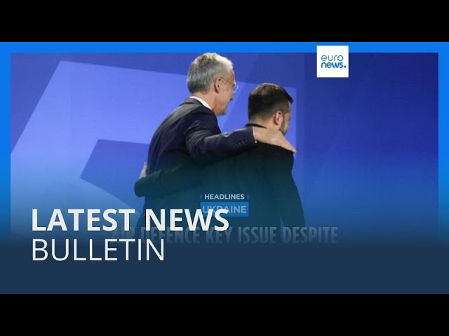 Latest news bulletin | July 13th – Morning