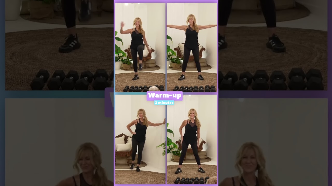 Let’s Do This Full Body Workout To Help You Age Well! 💃 #Fabulous50s #shorts