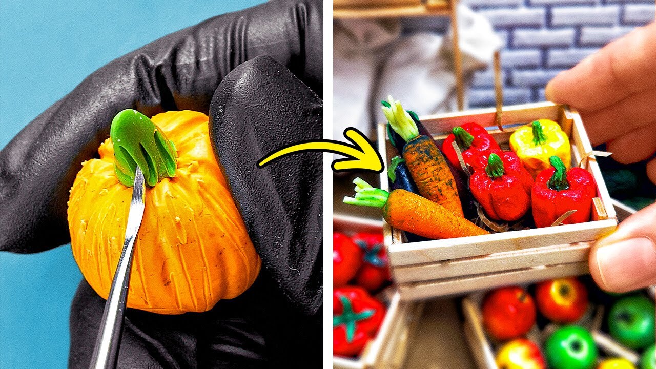 LET’S TRY THESE EASY AND COOLEST MINIATURE DIY CRAFTS 🎨🔍